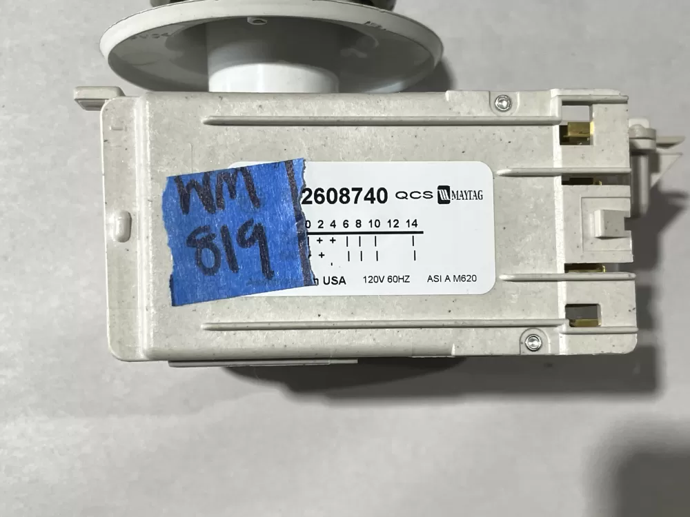 Maytag 62608740 6 2608740 2608740 22003370 Washer Timer AZ104735 | Wm819