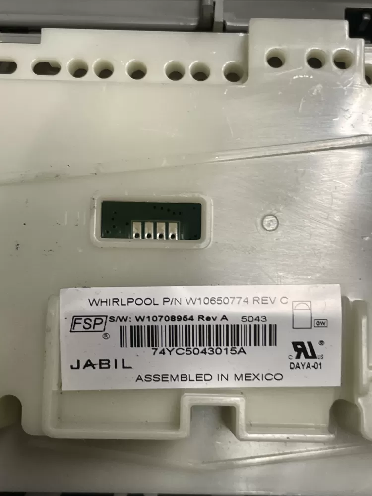 Whirlpool W10650774 W10671752 Dishwasher Control Board AZ24161 | WM813