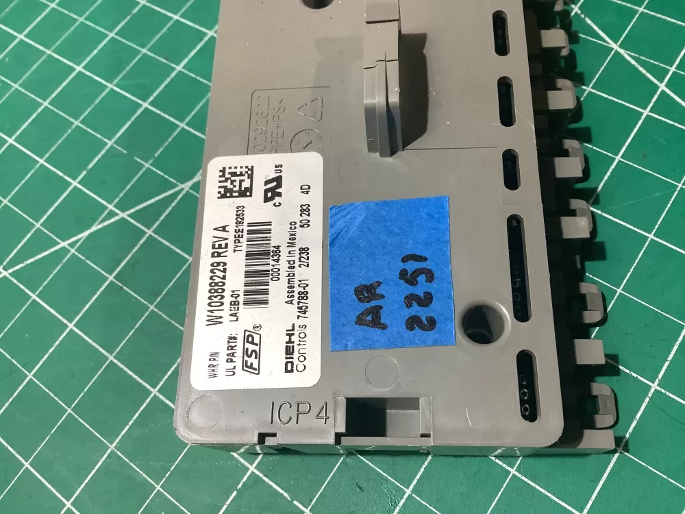 Whirlpool Maytag W10388229 WPW10388229 Washer Control Board AZ193146 | AR2251