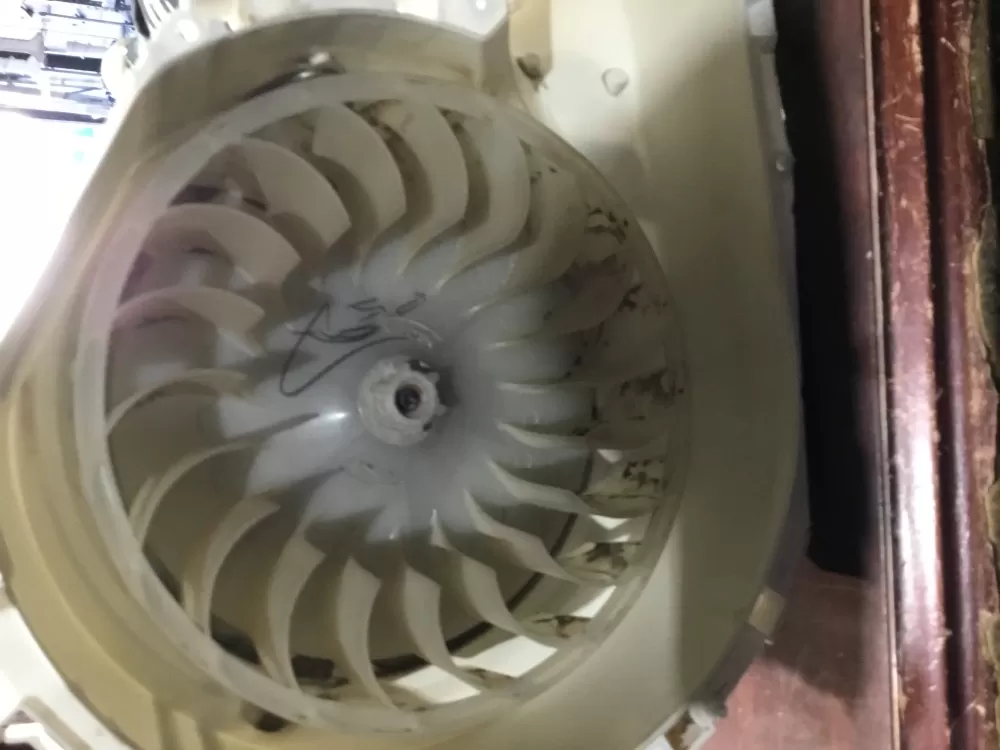 GE Hotpoint WE17X24535 Dryer Motor With Blower Wheel & Housing AZ65691 | Sl29