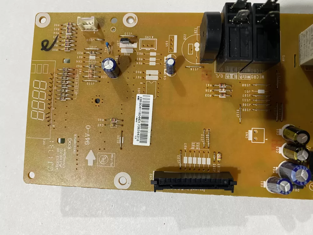 LG Kenmore EBR80411804 Microwave Control Board Panel AZ114340 | BK1553