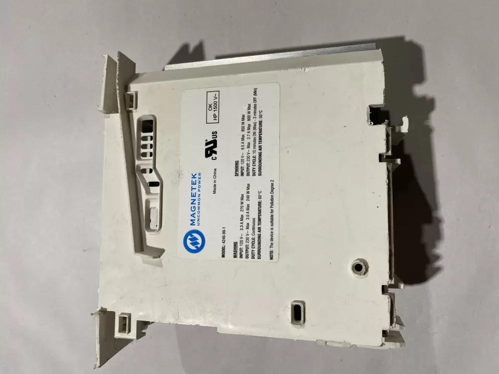 Frigidaire  Kenmore  Electrolux  White Westinghouse 5304504863  AP6025819  134409905  4452243  PS11758142  S134409904  S134409905  4246991  4246-99-100  01620880 Washer Control Board