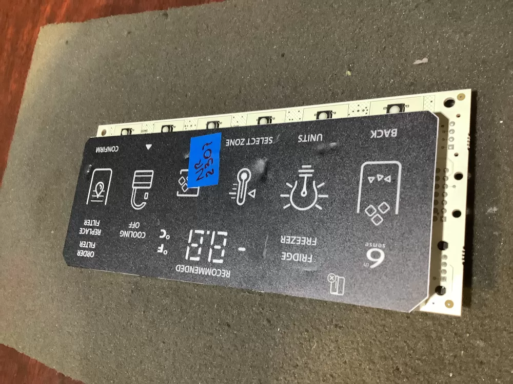 Whirlpool W10222961 Refrigerator Display Control Board UI AZ128135 | NR2307