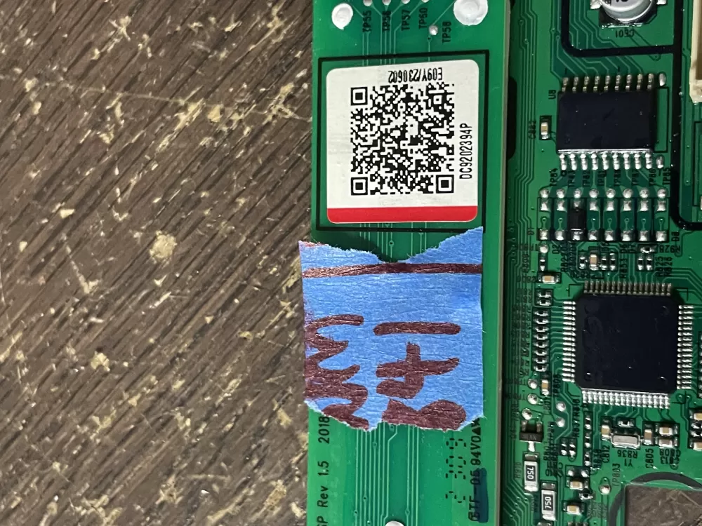 Samsung Washer DC92-02394P Display Board AZ48443 | Wm841