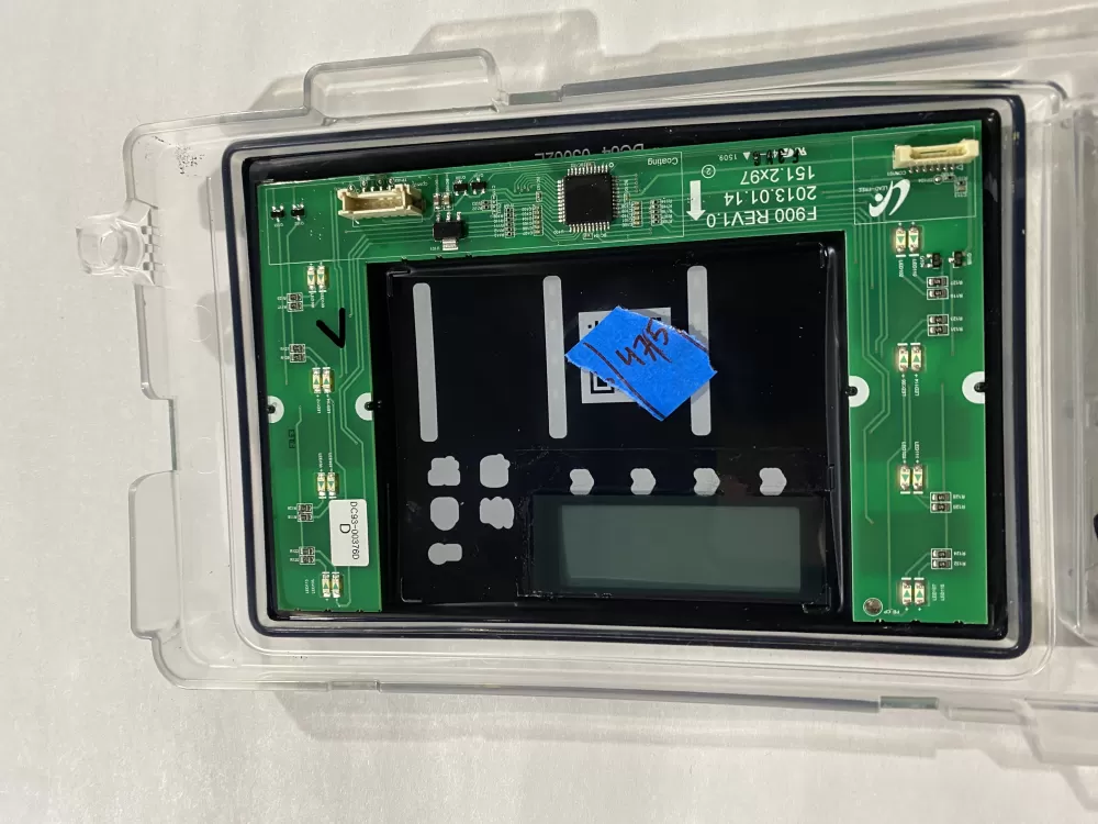 Samsung DC92-01607J DC94-06643A Dryer UI Control Board AZ187249 | BK475