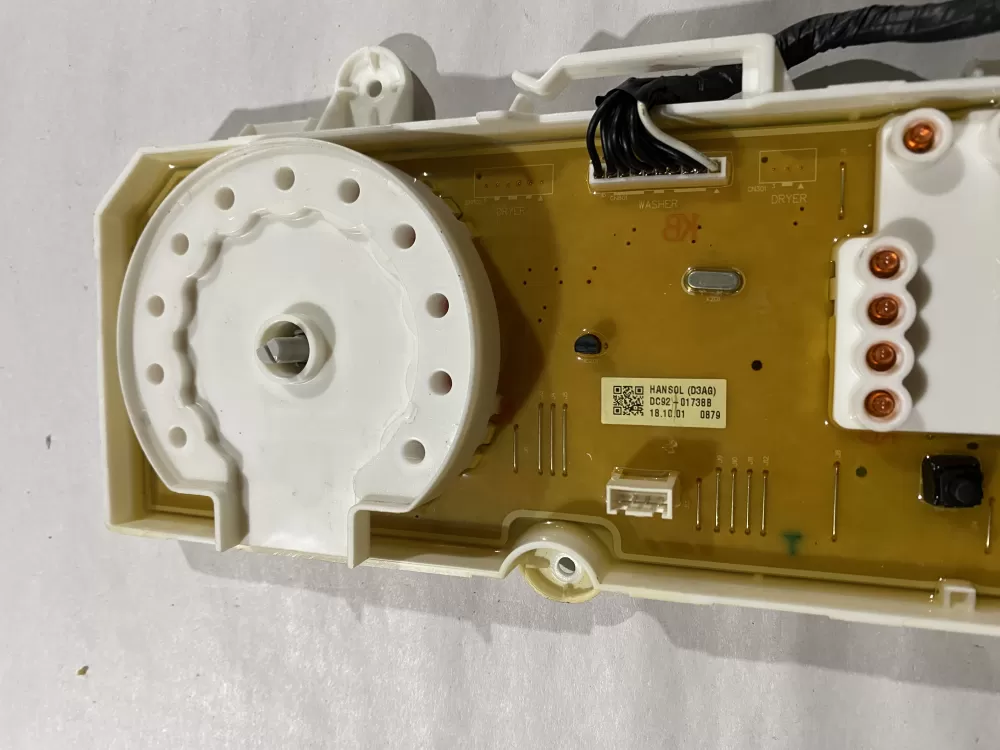 Samsung DC92 01738B DA92 02117A Washer Control Board AZ186315 | BK2726
