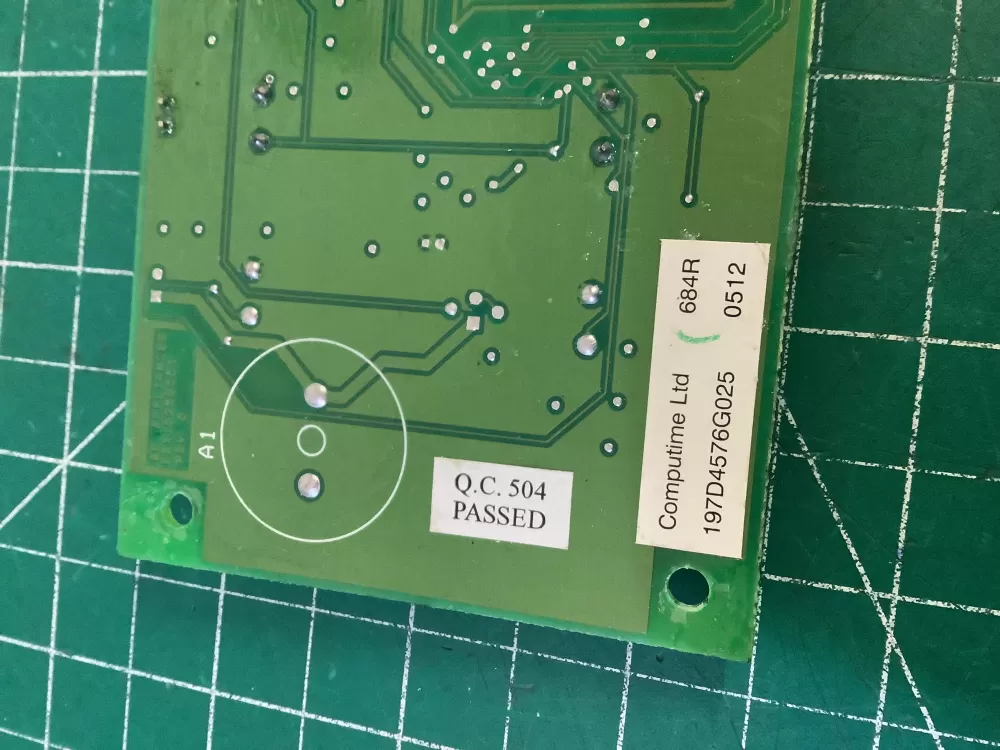 GE 197D4576G025 Refrigerator Control Board Dispenser AZ201789 | NR330