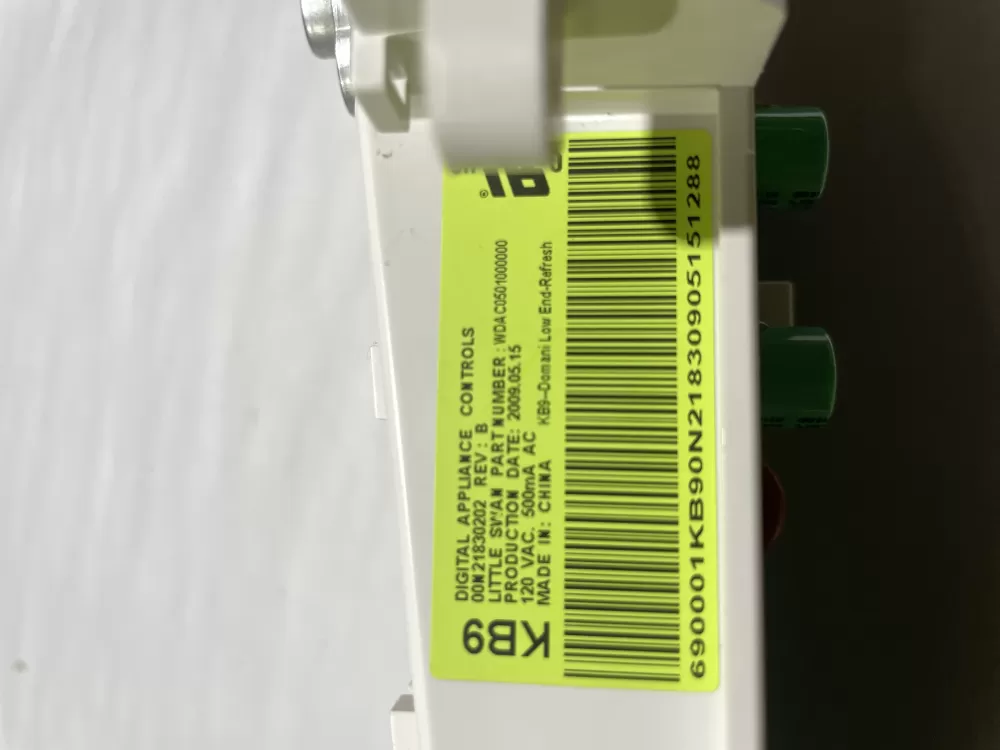 Samsung 00N21830202 Washer Control Board UI Display AZ121893 | Wmv708