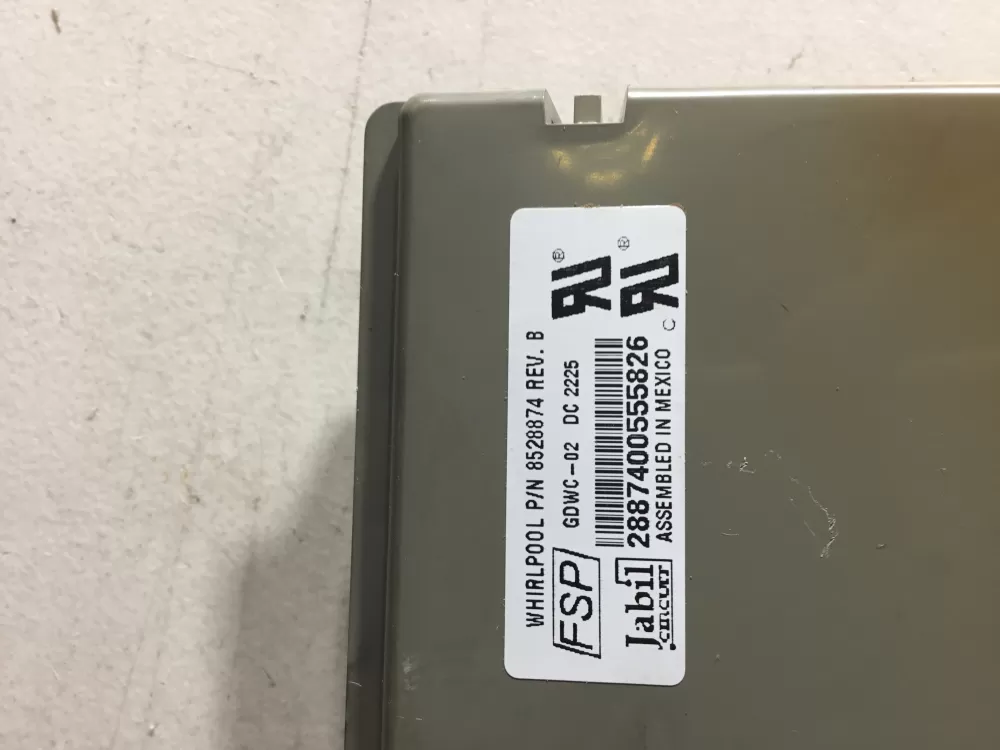 Whirlpool KitchenAid Kenmore WP8564543 Dishwasher Control Board AZ45301 | NR1769
