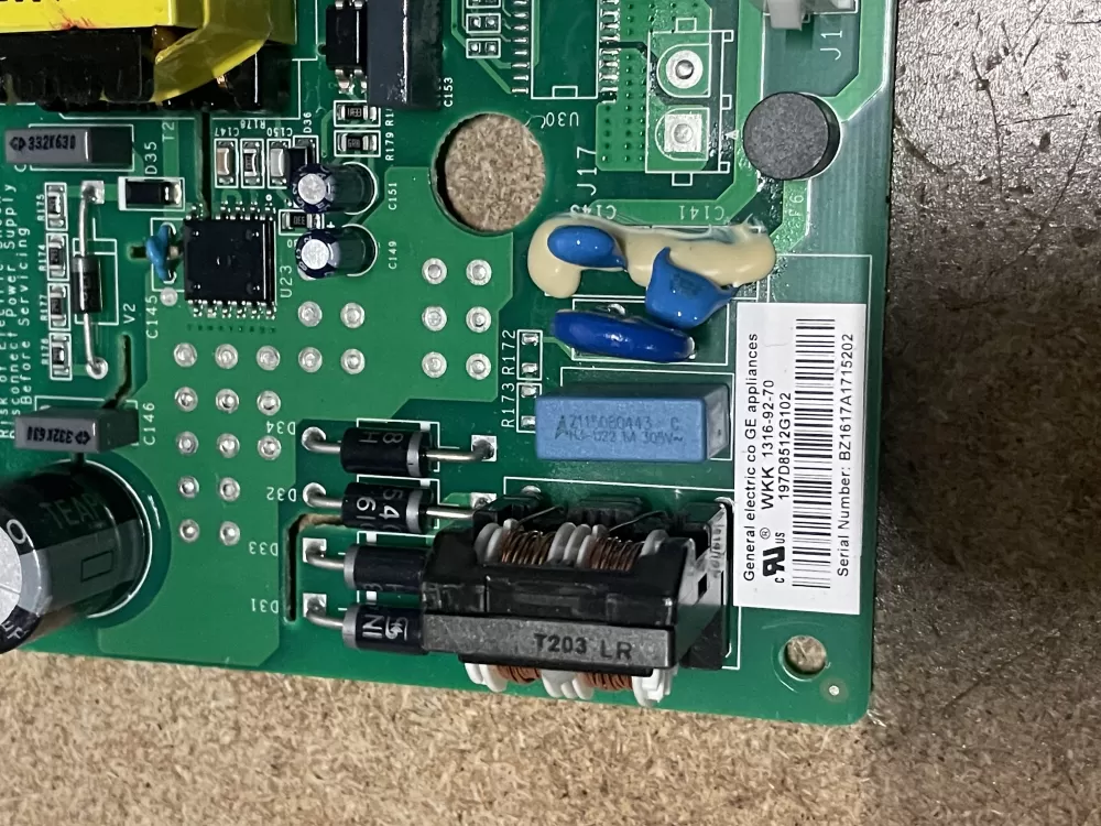 GE WR55X26529 WR55X30806 197D8512G102 Refrigerator Control Board AZ25765 | KM100