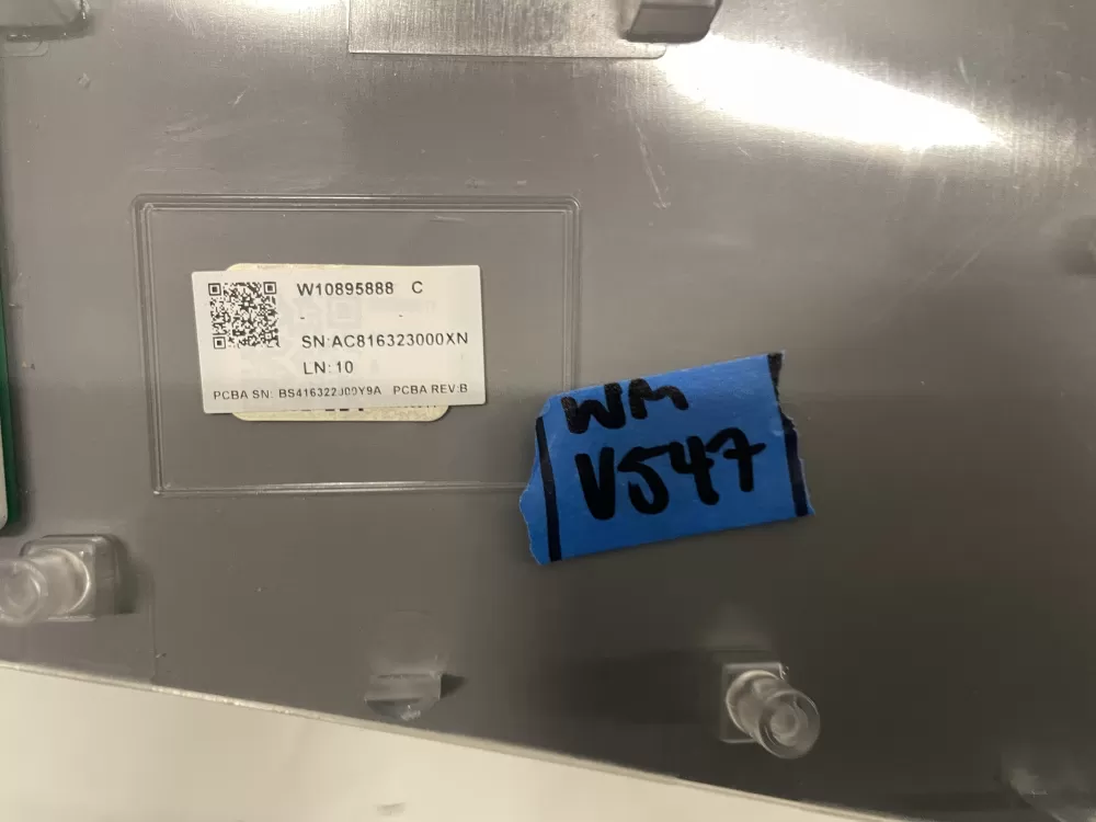 Whirlpool W10891931 W10895888 Dryer Panel W10391519 Control AZ227189 | Wmv547