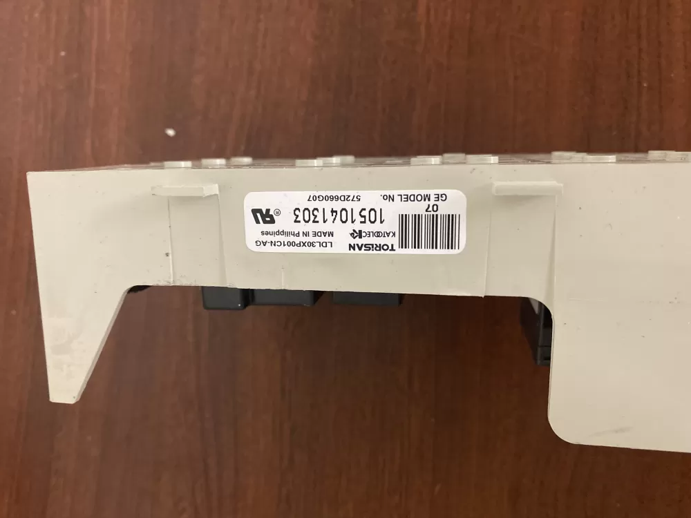 GE 572D660G07 WE4M296 Dryer Control Board AZ27273 | BKV111