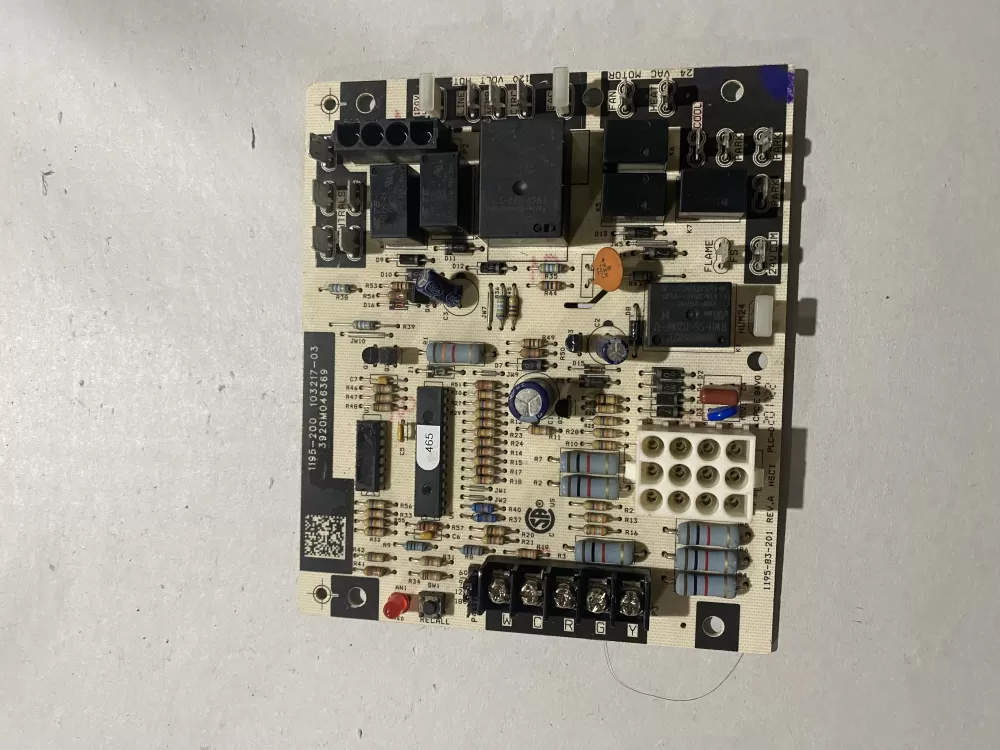 Lennox 1195-83-201 Furnace Control Board
