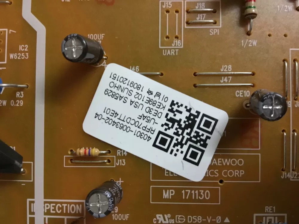 Refrigerator control board 40301-0063402-04 40301-0063402 AZ4828 | NR459