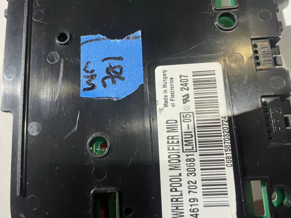Whirlpool 4619 702 30681 461970230681 Washer Control Board AZ185027 | Wm781