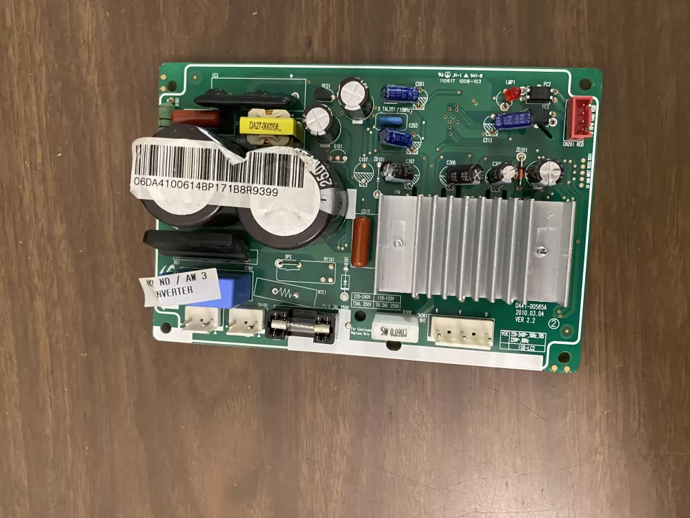 Samsung DA41-00585A DA41-00614B Refrigerator Control Board Inverter