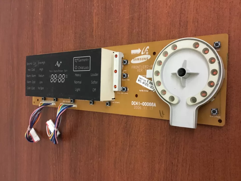 Samsung DC41-00066A Washer Control Board