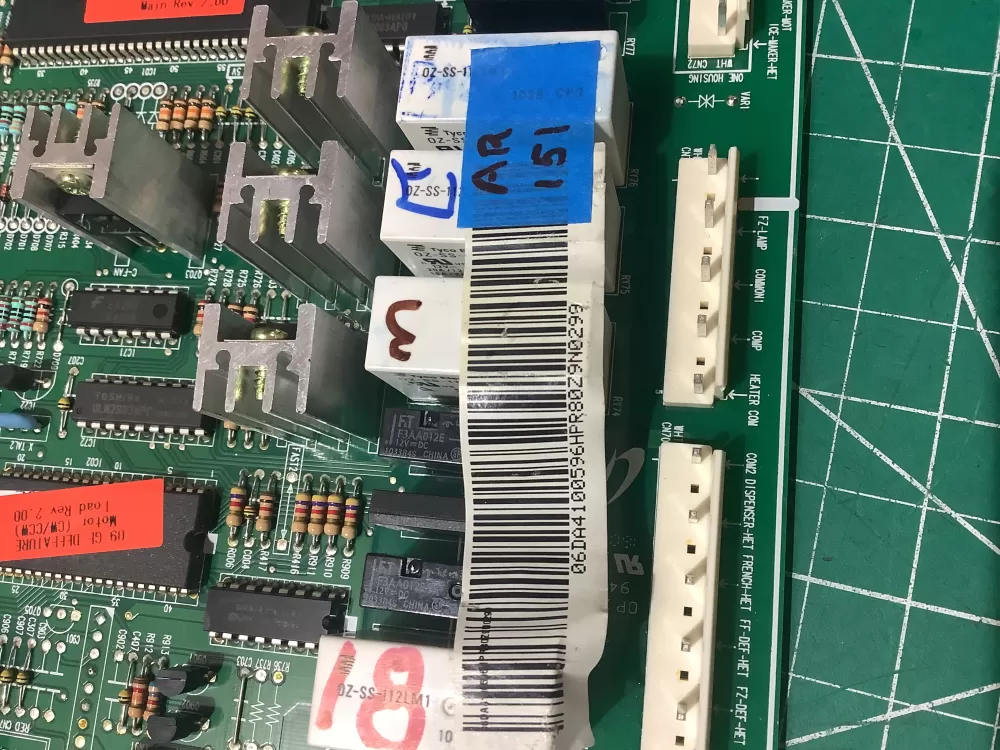 Samsung DA41-00596H Refrigerator Control Board Circuit AZ196057 | AR151