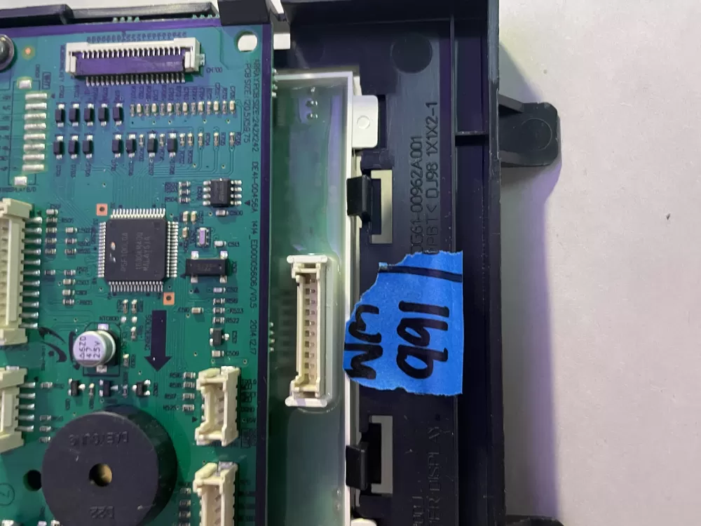 Samsung DG61 00962A001 Range Control Board Display Panel AZ195738 | Wm991