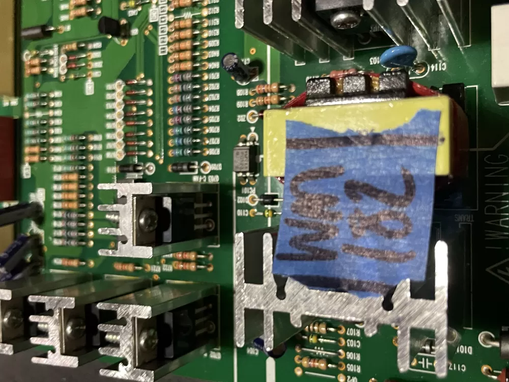 Samsung DA41 00538J Refrigerator Control Board AZ29221 | WM182