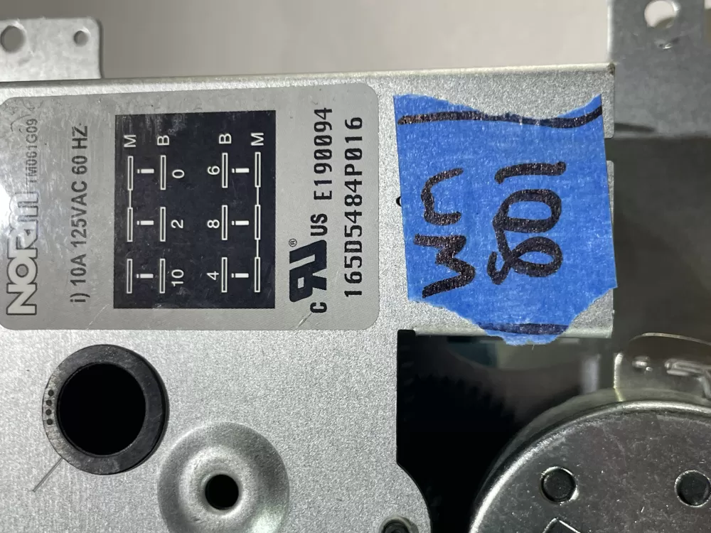 Hotpoint  General Electric AP2616982 876973 165D5484P02 WD21X10099 PS260153 165D5484P016 Dishwasher Timer