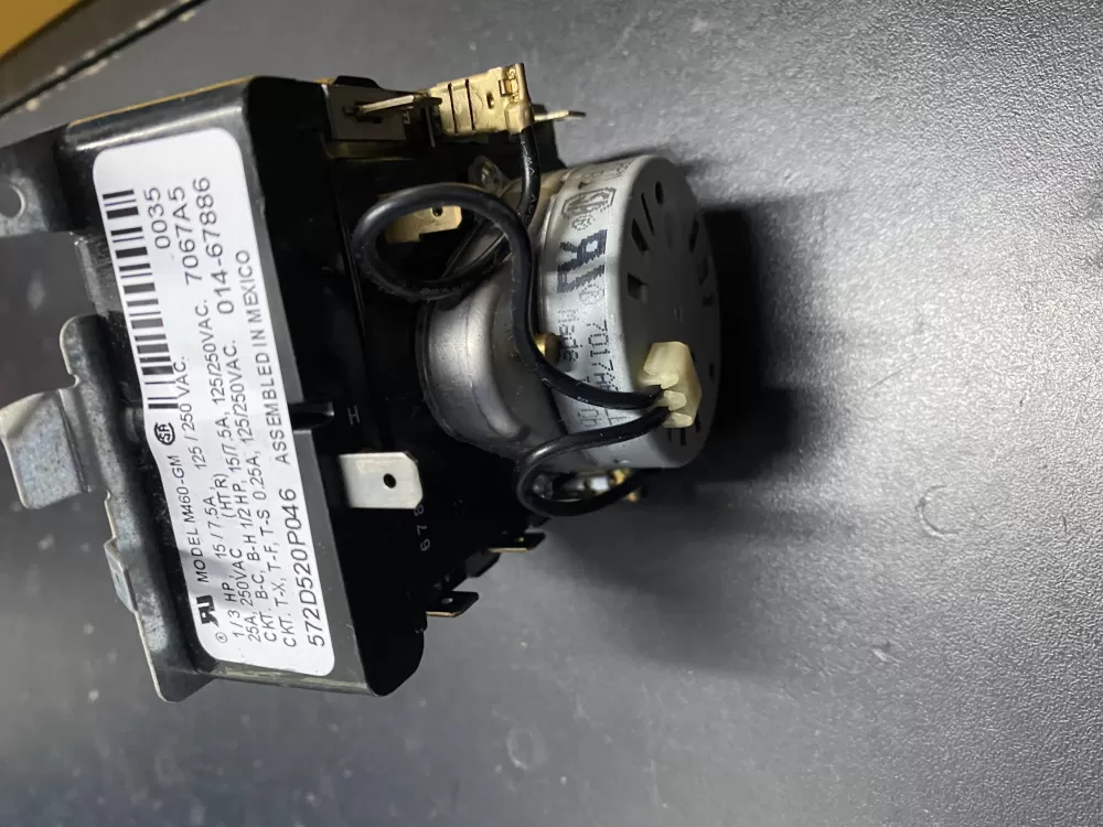 GE 572D520P046 Dryer Timer