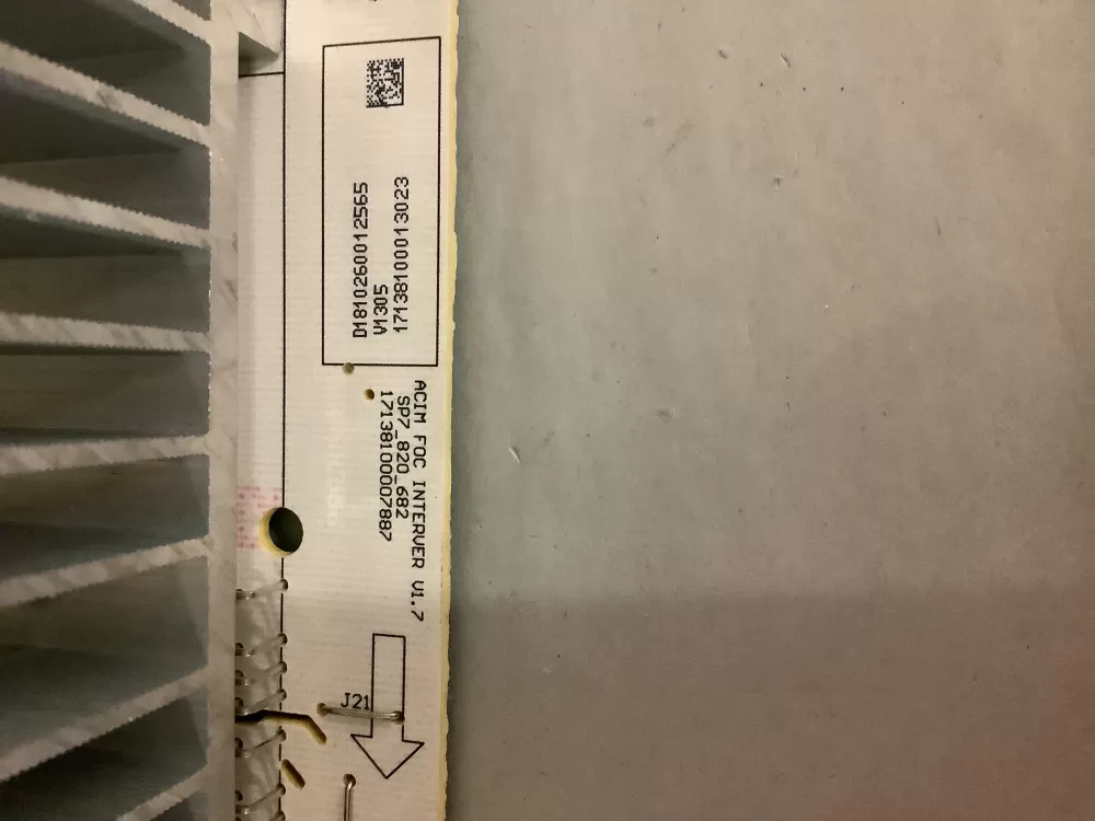 GE D1810260012565 Washer Motor Inverter Control AZ208485 | ZC137