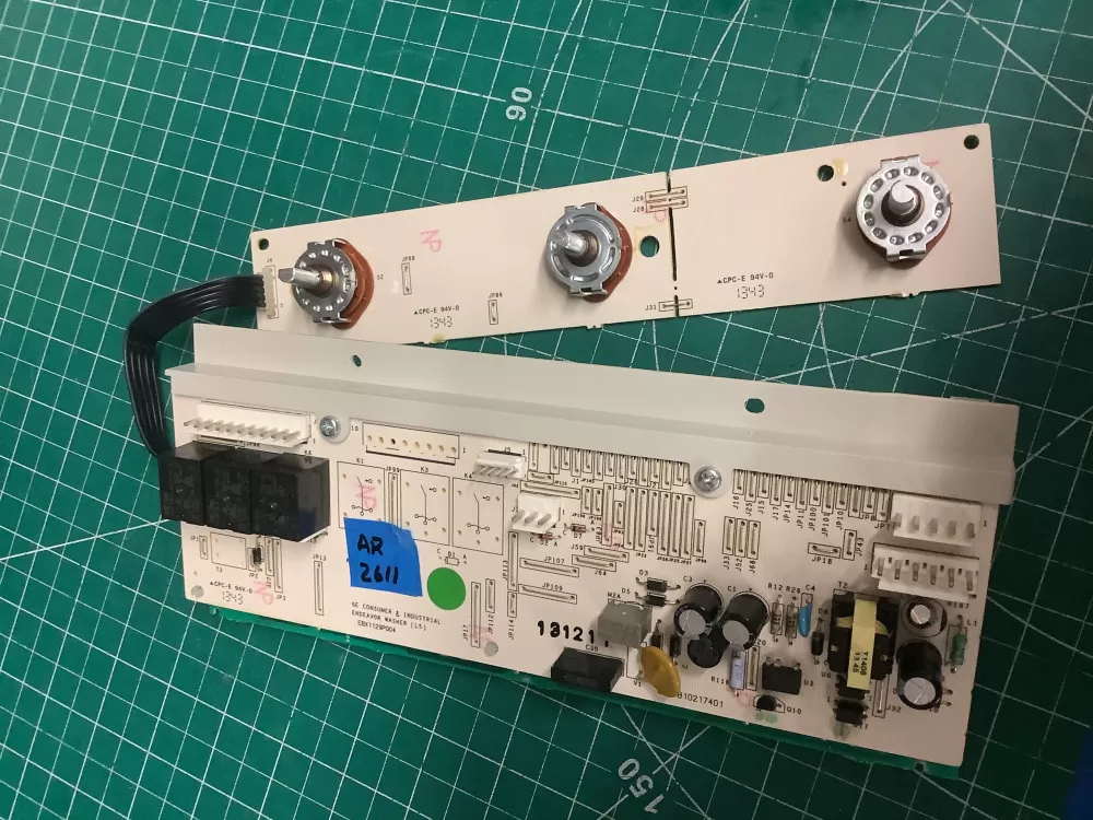 GE 175D5261G040 EBX1129P004 WH12X10614 Washer Control Board AZ202227 | AR2611