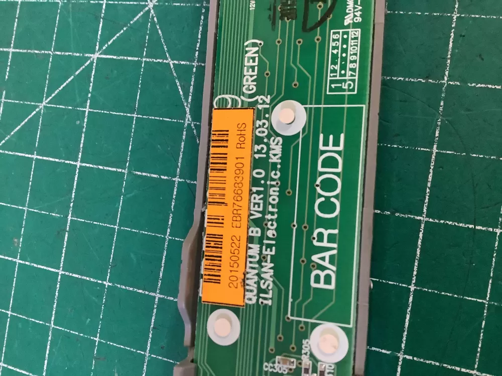 LG EBR76683901 Refrigerator Control Board AZ205449 | NR296