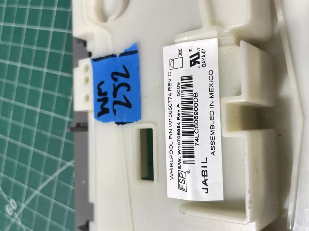 Whirlpool W10708954 Dishwasher Control Board AZ195254 | Wm252