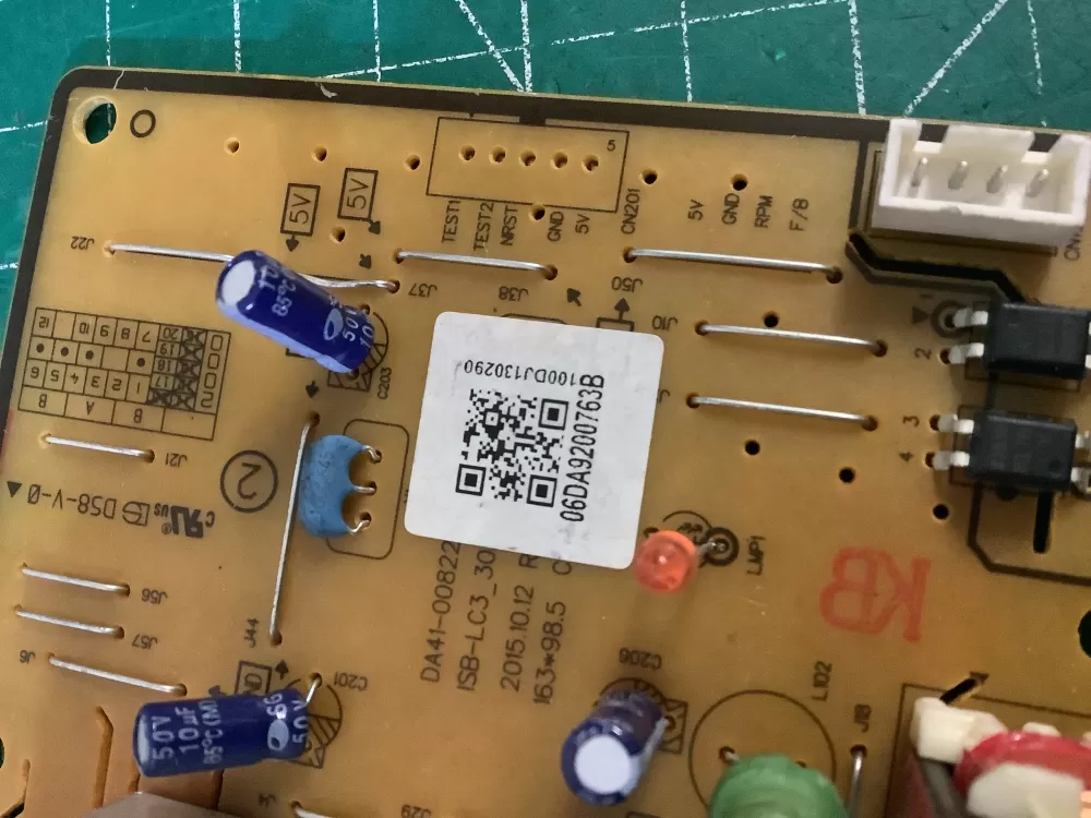Samsung DA92-00763B Refrigerator Control Board Inverter AZ198967 | NR2754