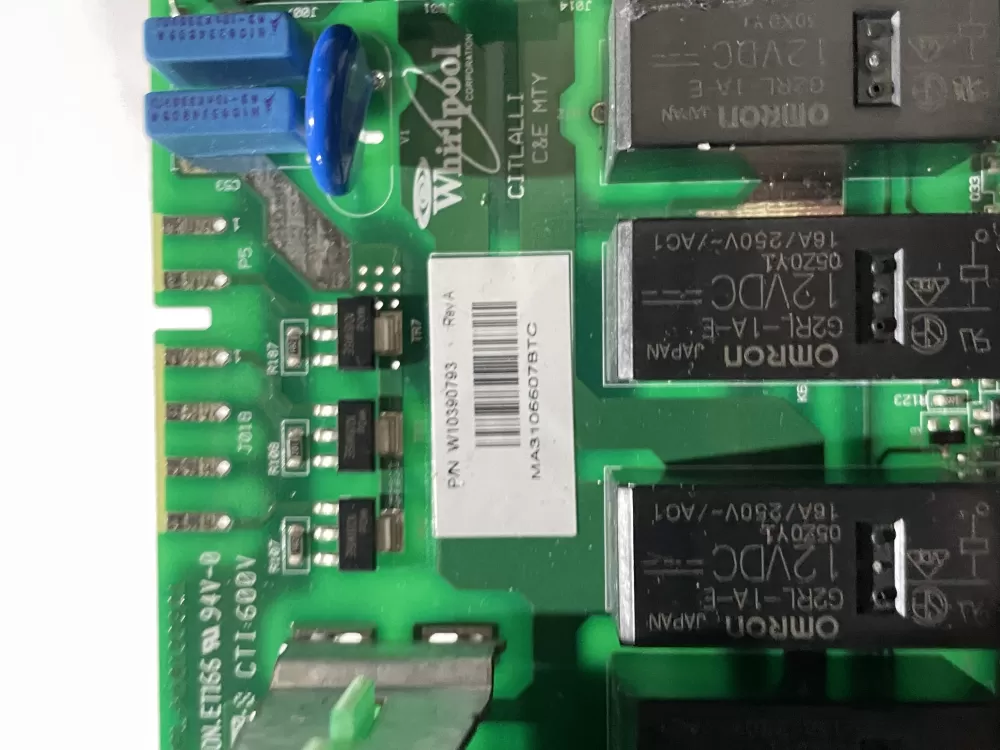 Whirlpool W10390793 Washer Control Board AZ197922 | Wm2757