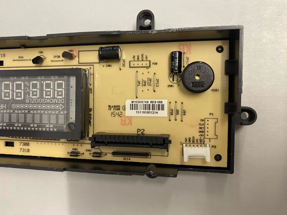Whirlpool W10508749 Microwave Board AZ220028 | BK722