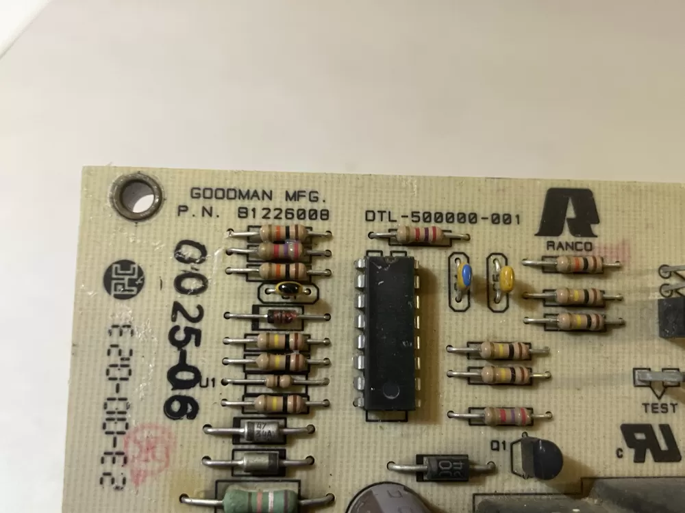 Goodman 81226008  Circuit Control Board AZ110716 | Wm229