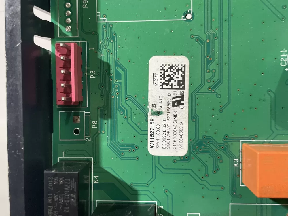 Whirlpool W11548749 W10813832 Range Oven Control Board AZ185905 | Wmv853