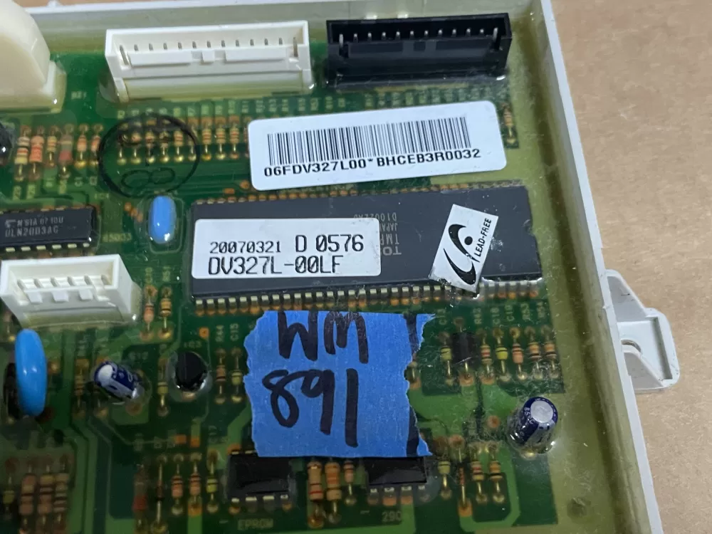 Samsung DV327L-00LF Dryer Main Control Board PCB ASM AZ101744 | Wm891