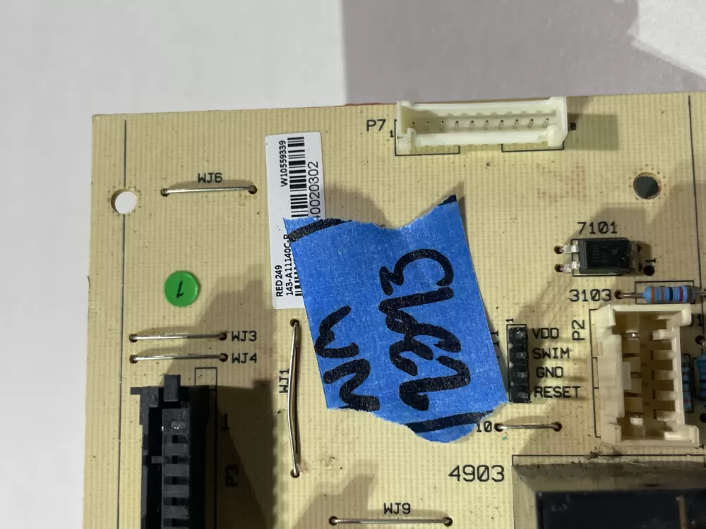Whirlpool W10335294 461964067401 Microwave Oven Control Board AZ142303 | Wm2393