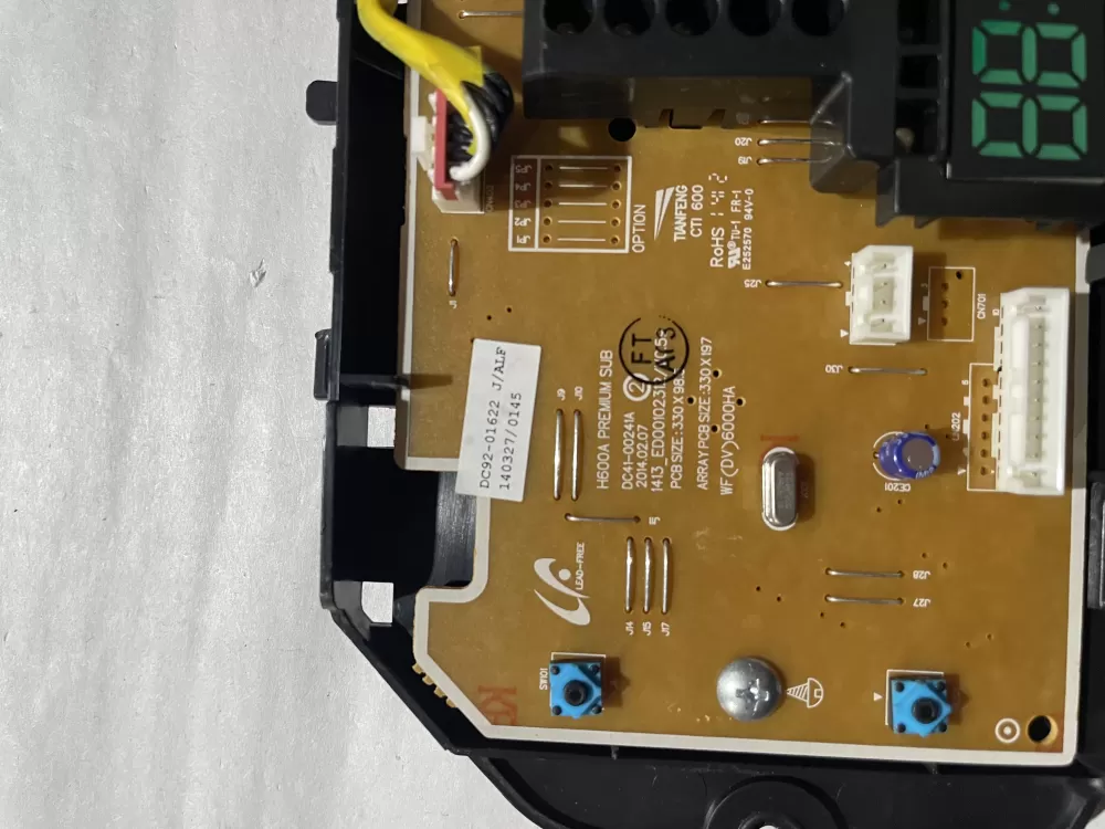 Samsung DC92 01622J DC92 01622 Washer Control Board AZ209115 | KMV837