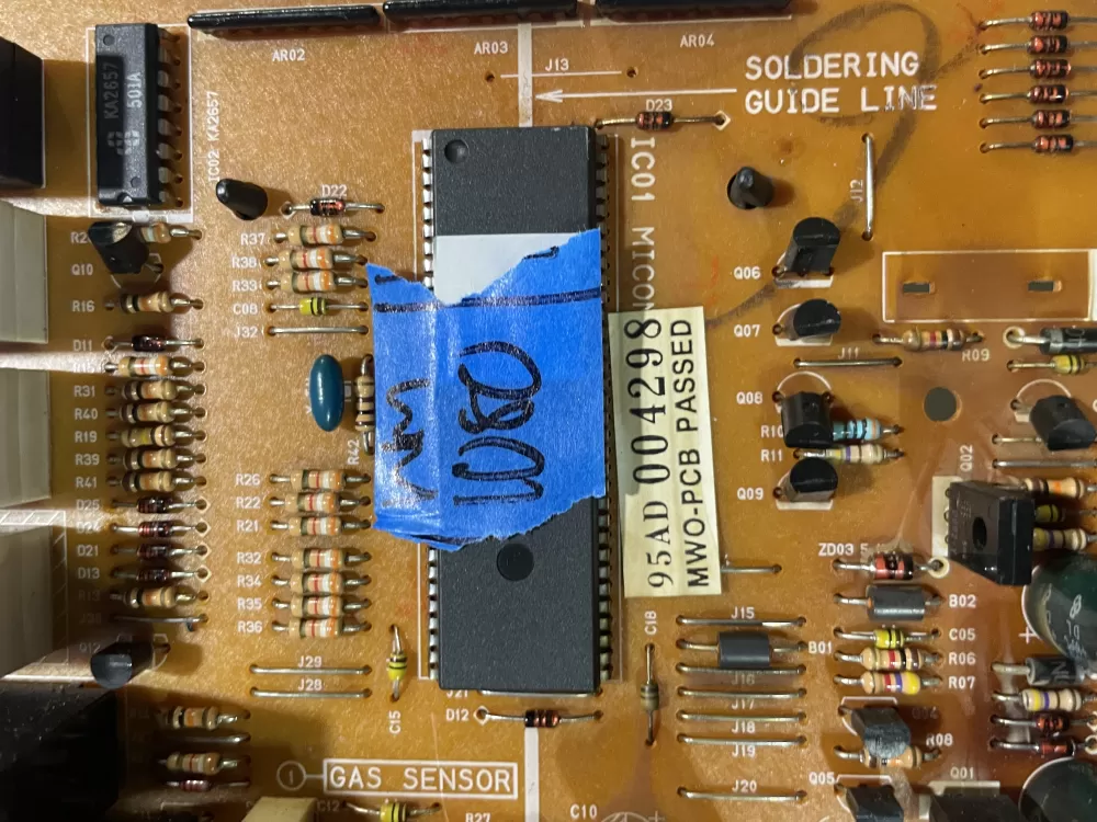 Samsung VM260BV Microwave Control Board AZ158796 | Wm1080