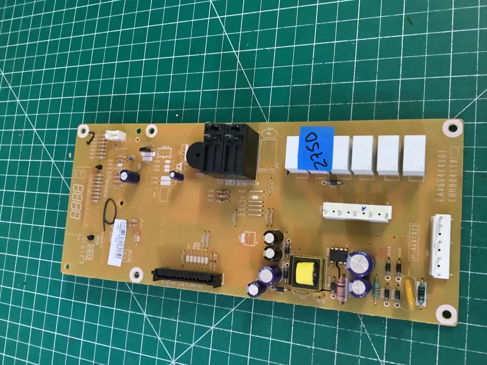 LG Kenmore EBR80411804 AP7223334 Microwave Control Board Panel AZ187573 | NR2750