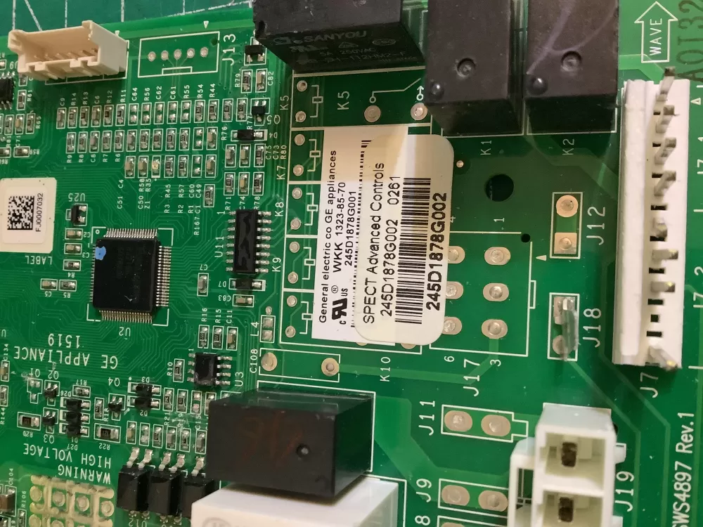 GE 245D1878G001 245D1878G002 Refrigerator Main Control Board AZ170537 | NR2609