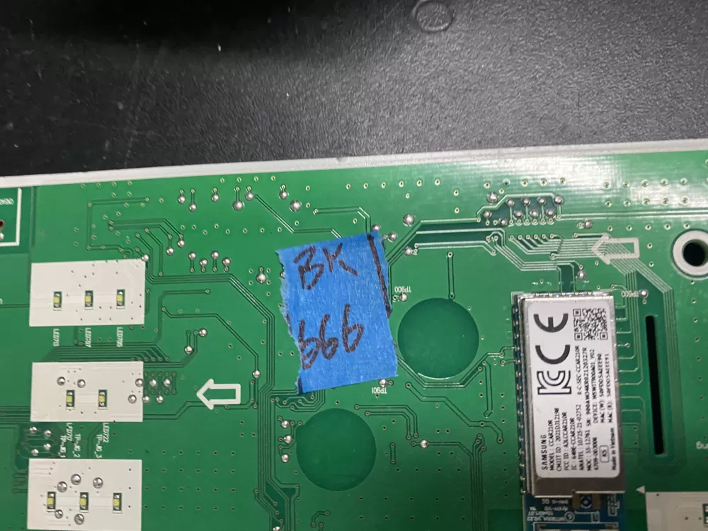 Samsung DG94-05034B Range EEPROM Control Board AZ15306 | BK666