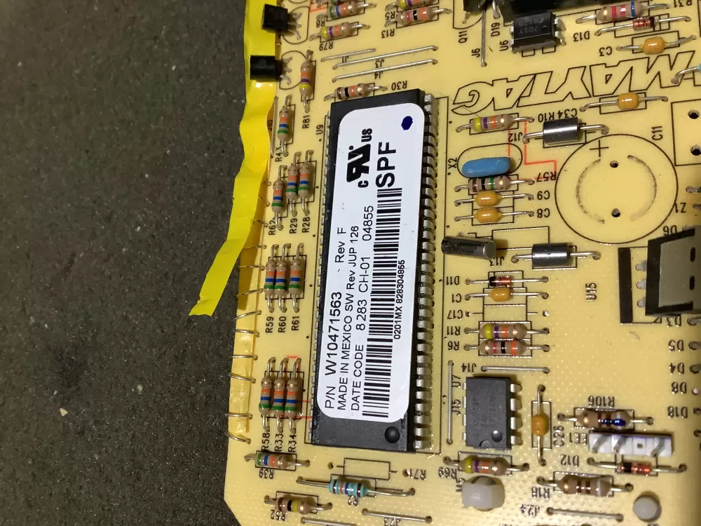 Maytag W10471563 Dryer Display Control Board AZ128807 | NR2319