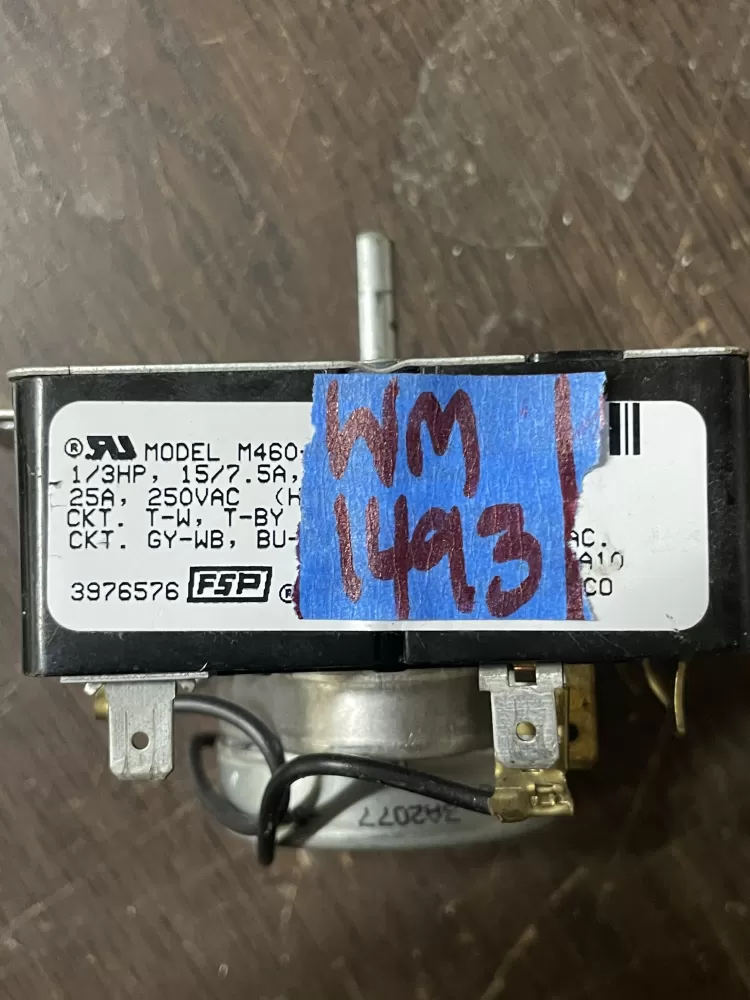 Kenmore 3406702A WP3976576 3406015 3406702 3976576 Dryer Timer AZ43695 | Wm1493