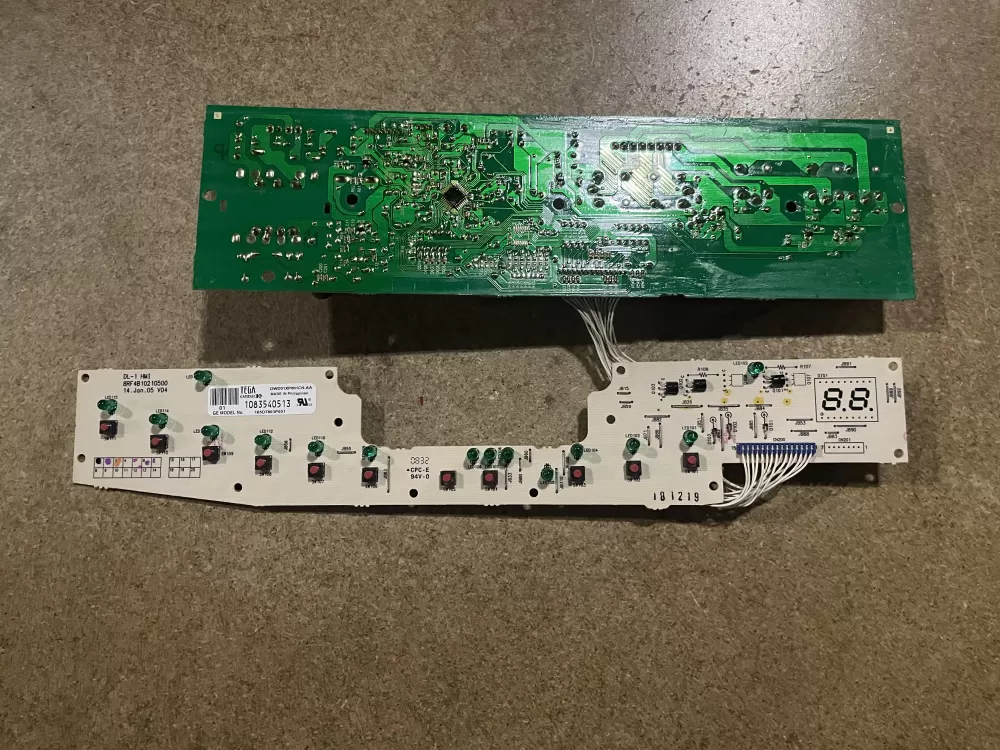 GE 165D7802P003 Dishwasher Control Board AZ28006 | KM194