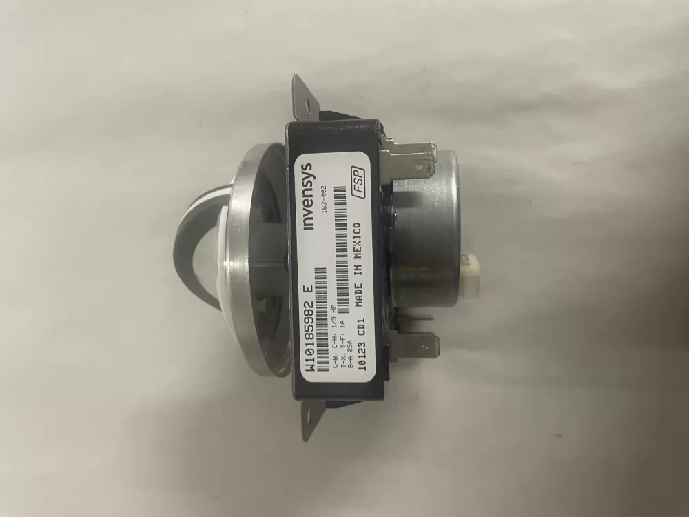 Whirlpool  Maytag  Kenmore AP6016541 W10185982 WPW10185982VP WPW10185982 PS11749831 Dryer Timer