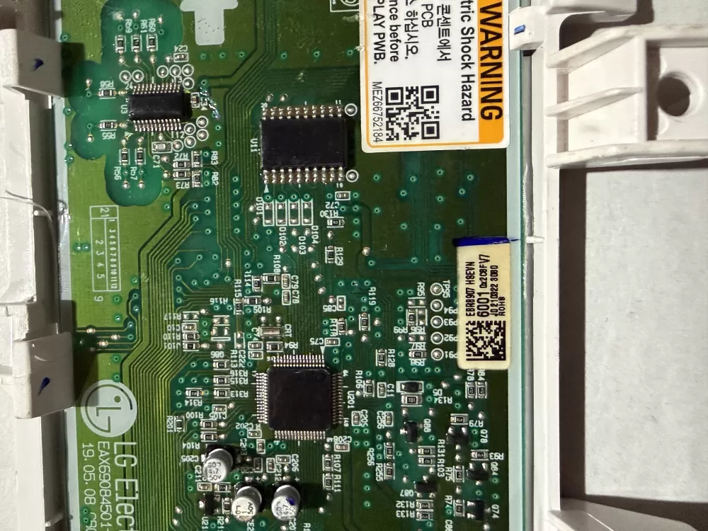 LG EBR89076001 Agl74954050 Washer Control Board Panel AZ225731 | KM2656