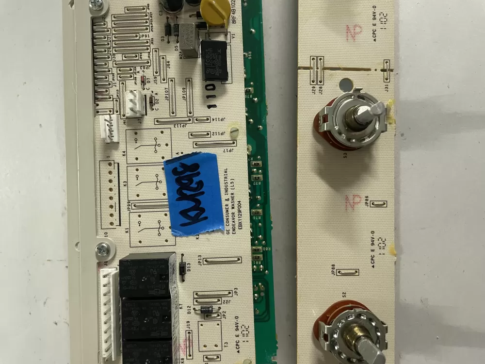 GE 175D5261G035 EBX1129P004 WH12X10508 Washer Control Board AZ127491 | KM298