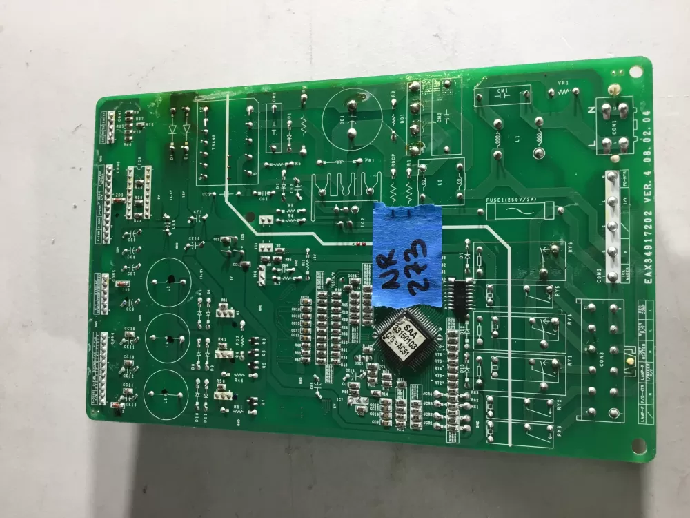 LG Kenmore EBR34917109 Refrigerator Control Board AZ46343 | NR273