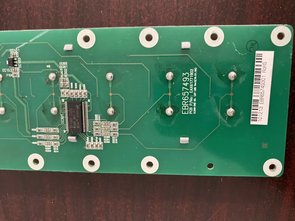 LG EBR65749301 Refrigerator Dispenser Control Board AZ34495 | BK1703